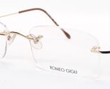 ROMEO GIGLI GENIUM RG31701 GOLD EYEGLASSES GLASSES RG317 51-19-135mm Italy - $106.23
