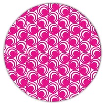 Pink Circles : Gift Coaster Abstract Scandinavian Decoration - £3.98 GBP