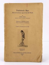 Prehistoric Man Hall of the Stone Age the Old World Field Museum 1933 Booklet - £9.52 GBP