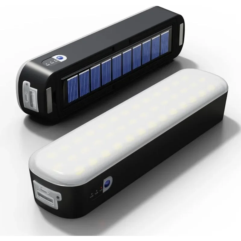 Outdoor Solar Rechargeable LED Camping Light 4800mAh Power Bank, 1500 Lumens,for - £21.28 GBP