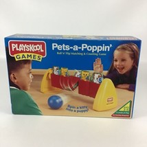 Playskool Games Pets-A-Poppin Matching Counting Game Toy Vintage 1997 Hasbro NEW - £46.42 GBP