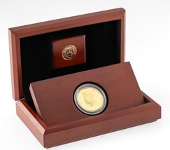 2014-W 50C 22.2ml Gold Kennedy Beweis Halb Dollar Mit AVD Edelstein - £1,790.18 GBP
