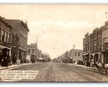 RPPC Main Street View Blue Earth Minnesota MN 1911 Postcard Y16 - £6.95 GBP