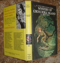 Nancy Drew 55 Mystery of Crocodile Island 1978A-1 1st First Edition matte PC - £31.59 GBP