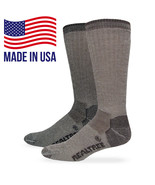 Realtree Mens Outdoor Merino Wool Warm Cushion Heavy Work Crew Boot Sock... - €14,73 EUR