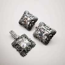 Vintage Women&#39;s Rhinestone Set,Pendant,Earrings,925 Sterling Silver,Jewelry - £154.01 GBP