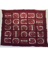 Chic Gucci Graphic Logo Floral Background Scarf 100% Silk  24&quot; x 24&quot; - $1,390.57 MXN