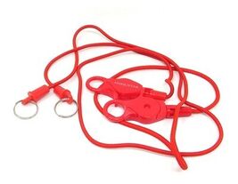 2 Ameristar Casino Lanyard Elastic Cord Black Hawk CO Red Player Card Ho... - $12.86