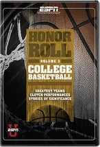 Honor Roll College Basketball Vol. 3 Dvd - £8.64 GBP