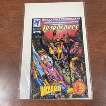 Ultraverse Ultra Force &quot;Wizard Debuts&quot; Comic Book. (6&quot; X 8.5) - £6.00 GBP