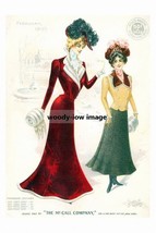 rp10641 - Ladies &amp; Girls Fashion from 1901 - ideal to frame - print 6x4 - $56.15 MXN