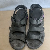 Aravon By New Balance Womens Rev Lite gray/purple Sports Sandals Size 10B - £11.48 GBP