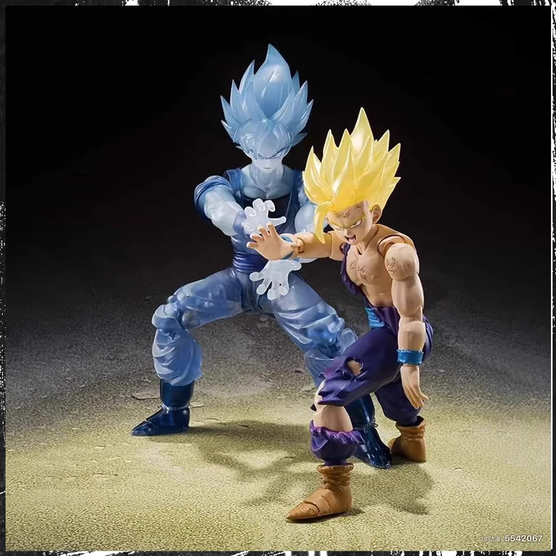 Bandai Sh Figuarts Anime Figure Dragon Ball Z Son Gohan Goku Action Figurine TNT - £305.84 GBP