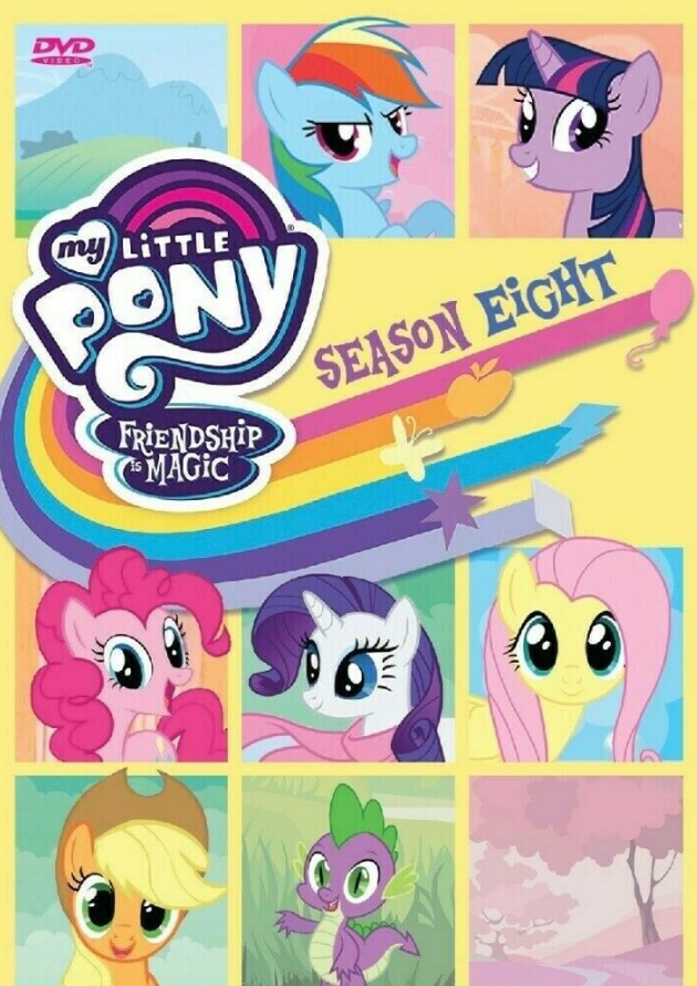 my little pony: friendship is magic season 8 (vol.1 - 26 end) dvd all region dhl