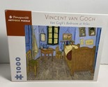 Pomagranate Artpiece Jigsaw PuzzleVincen Van Gogh Bedroom in Arles 1000 pc - $15.98