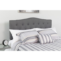 Full Headboard-Gray Fabric HG-HB1708-F-DG-GG - £98.25 GBP