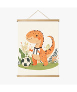 Troy the T-Rex Referee Wood Frame Hanger by DLJ - £35.90 GBP