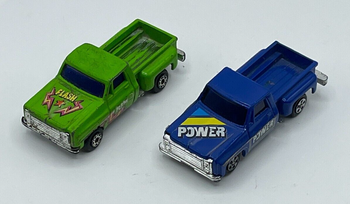 Chevy Stepside Power & Flash Pickup Trucks  Kmart Champ of the Road 1978 Yatming - £7.57 GBP
