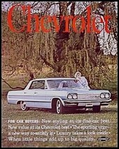 1964 Chevrolet Chevy Prestige Brochure Impala Bel Aire Biscayne Original Huge 64 - $21.78