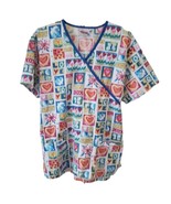 Jasco Uniform Co. Heart/Love Design Scrub Top - $9.75