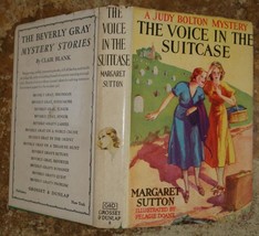Judy Bolton 8 The Voice in the Suitcase hcdj  green boards Margaret Sutton - $21.95