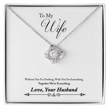 007 To My Wife - Love Knot Necklace - £47.91 GBP