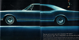 1965 Oldsmobile Dynamic 88 Delta Holiday Coupe Vintage Original Print Ad 2 Page - £20.76 GBP