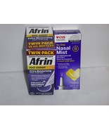 (3) Afrin No Drip Extra Moisturizing Nasal Pump Mist - .5oz each - Exp 3/26 - $31.17 CAD
