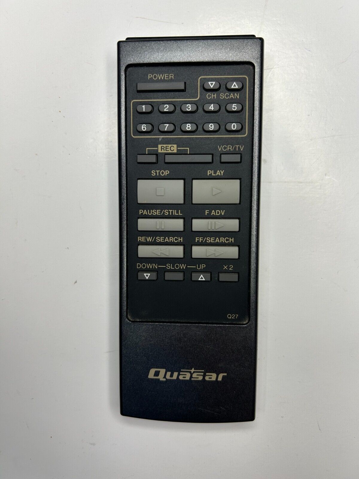 Quasar VSQS0569 VCR Remote VH5346XE VH5370 VH5370 Pansonic VH5470 VH5470K VH5471  			