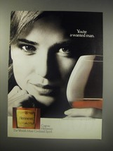 1990 Hennessy Cognac Ad - You're a wanted man - $18.49