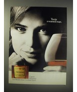 1990 Hennessy Cognac Ad - You&#39;re a wanted man - $18.49