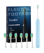 Sonic Electric Toothbrush with 6 Brush Heads for Adults and Kids, One Ch... - €37,98 EUR