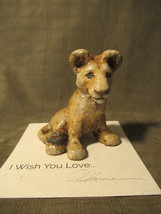 Ron Hevener Collectible Lion Cub Figurine   - $34.22 CAD