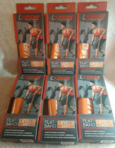 Lot of 6 Lifeline Flat Band, LEVEL 2 Light, Rubber Resistance Tool NIB - $19.75