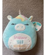8” Squishmallow Hudson The Unicorn “Embrace Your Weirdness” NWT - £7.82 GBP