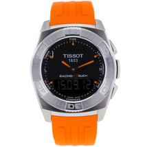 Tissot Men&#39;s Racing Touch Black Dial Watch - T0025201705101 - £310.21 GBP