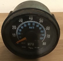 Vtg Stewart Warner Speedometer Top Speed 80 Miles per Hour  829147 High ... - $95.80