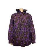 Vintage 1980s Havoc Ski Women&#39;s Ski Jacket Size 12 Purple - $43.69
