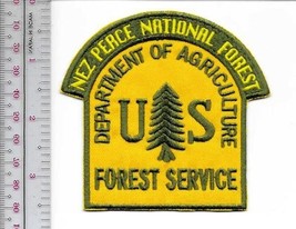 cNational Forest USFS Idaho Nez Perce National Forest US Forest Service ... - £7.98 GBP