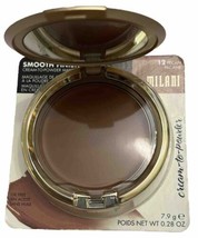 Milani Smooth Finish Cream To Powder Foundation #12 PECAN (New/Sealed) S... - £19.82 GBP