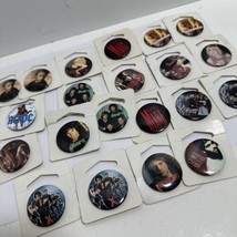 Lot of 1980&#39;s 90&#39;s NOS Rock Bands Pin Pinback Buttons - £18.79 GBP