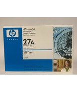 HP 27A Black Toner Cartridge C4127A OEM NEW Genuine Sealed Laserjet 4000... - £11.84 GBP