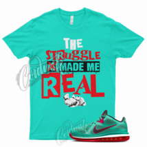 New SIR T Shirt for LeBron 9 Low Reverse Liverpool Green Black Action Red 1 - £18.56 GBP+