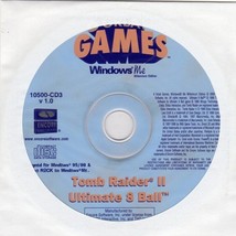 Tomb Raider II &amp; Ultimate 8 Ball (PC-CD, 2000) for Windows - NEW CD in SLEEVE - £3.99 GBP