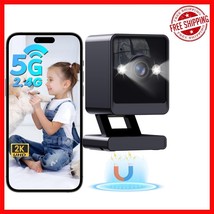 2-Way Audio Indoor Camera with Color Night Vision – Smart Home Security ... - $334.79 MXN