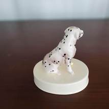 Dalmatian Dog Figurine, Vintage Animal Figurines, I love my Dalmatian Dog, Japan image 6