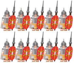 Rome Total War White Roman Heavy Infantry Army x10 Minifigure Lot - £14.17 GBP