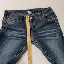 Maurices RN#51783 Women's Blue Cotton Blend Bootcut Denim Jeans Sz 11/12 (34×32) image 9