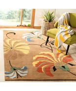 Hand Tufted Leopard Weaving carpet for living room, bedroom, sofa hall s... - $5,803.20 MXN
