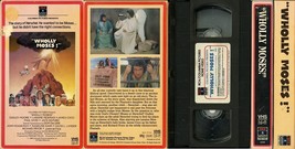 Wholly Moses! Vhs Laraine Newman Dudley Moore Rca Columbia Video Sideload Tested - £7.93 GBP